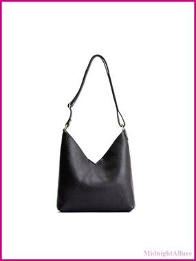Full Grain Leather Slouchy Shoulder Bag Crossbody Handmade Purse